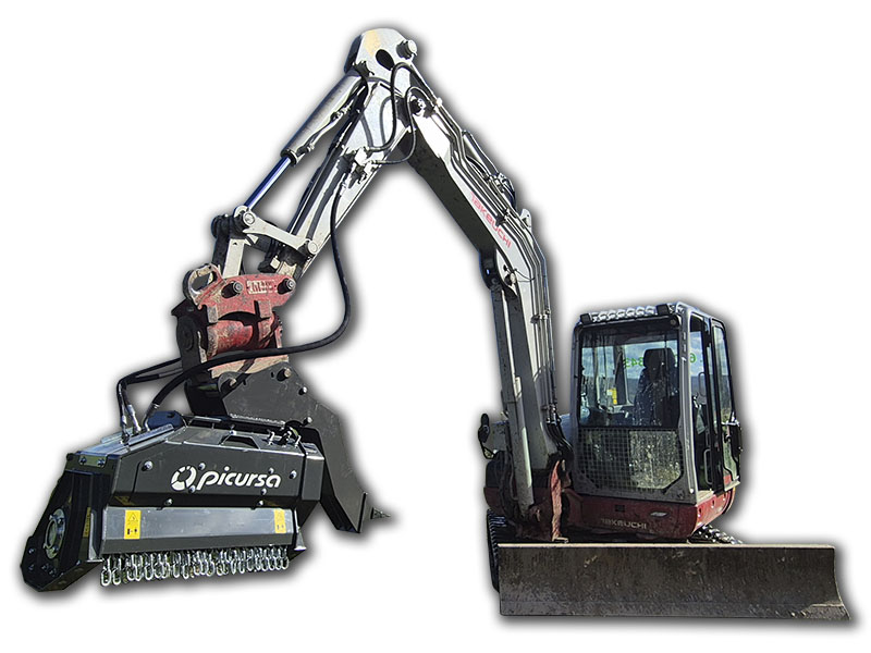 Trituradora de brazo DRAGON-FLY - Imagen 6